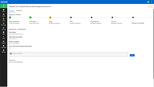 DSAR Workflow Automation